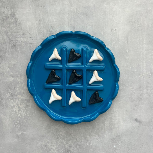 Megaladon & Lemon Shark Teeth | Tic-Tac-Toe Board