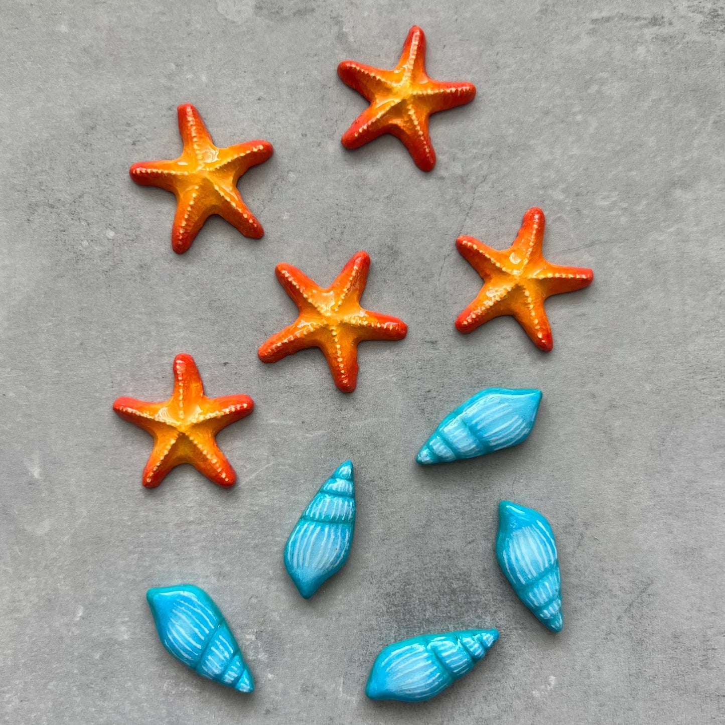 Starfish & Shells | Tic-Tac-Toe Board