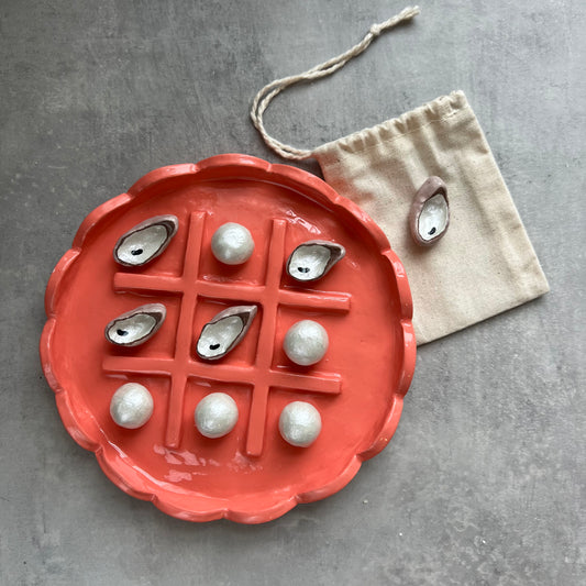 Oysters & Pearls | Tic-Tac-Toe Board